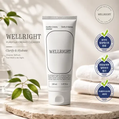 Wellright Pureflux Creamy Cleanser - 150ml